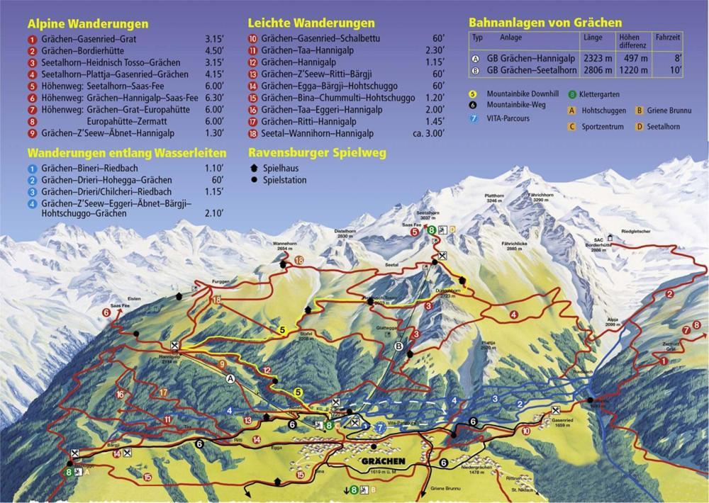 Chalet Sven & Marc Graechen, Niedergraechen Vallis 圣尼克劳斯 外观 照片